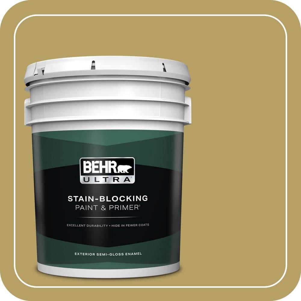 BEHR ULTRA 5 gal. #PPU6-19 Chameleon Semi-Gloss Enamel Exterior Paint & Primer