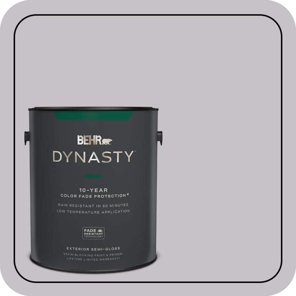 BEHR DYNASTY 1 gal. #MQ5-32 Such Melodrama Semi-Gloss Exterior Stain-Blocking Paint & Primer