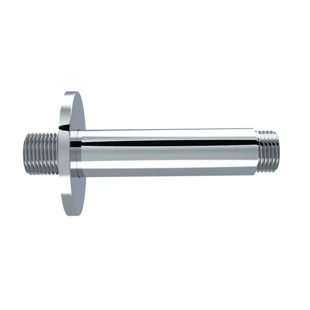 Maincraft 8 in. Metal Round Shower Arm, Chrome (2)