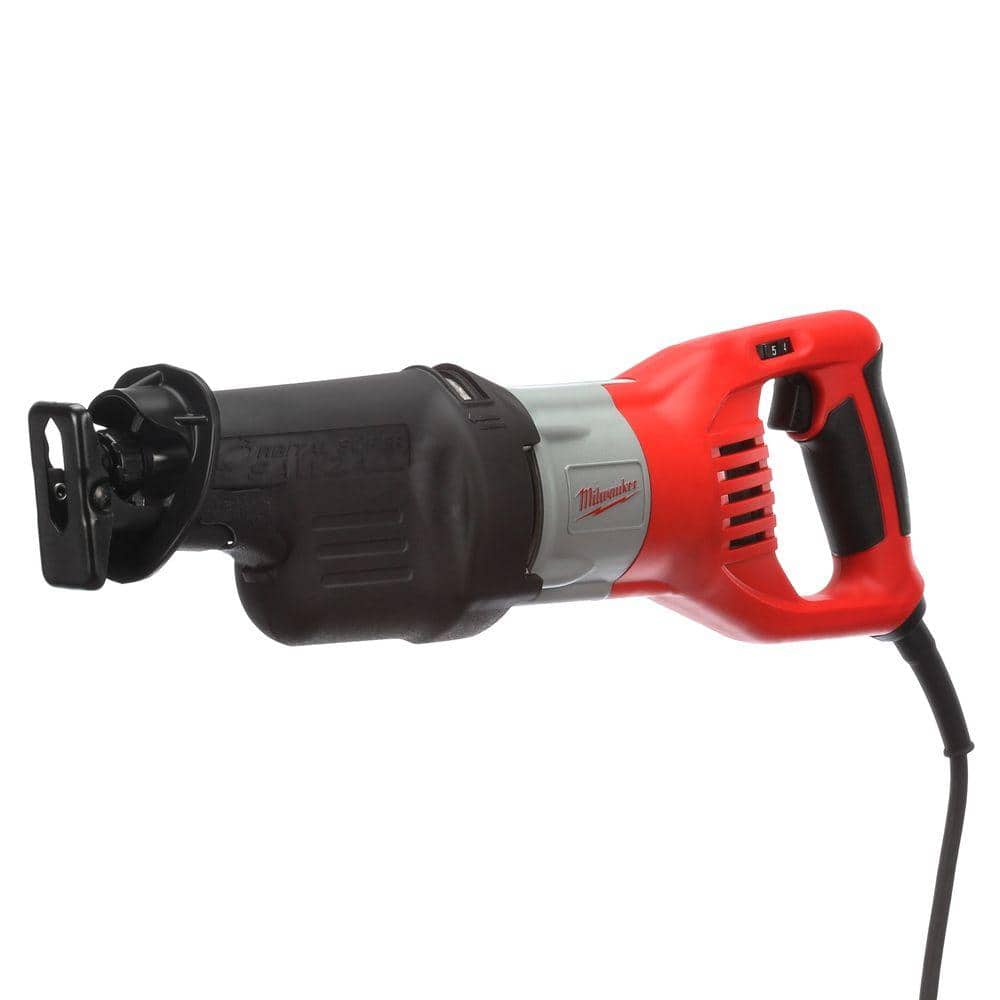 Milwaukee 15 Amp 1-1/4 in. Stroke Orbital SUPER SAWZALL Reciprocating Saw with Hard Case (4)
