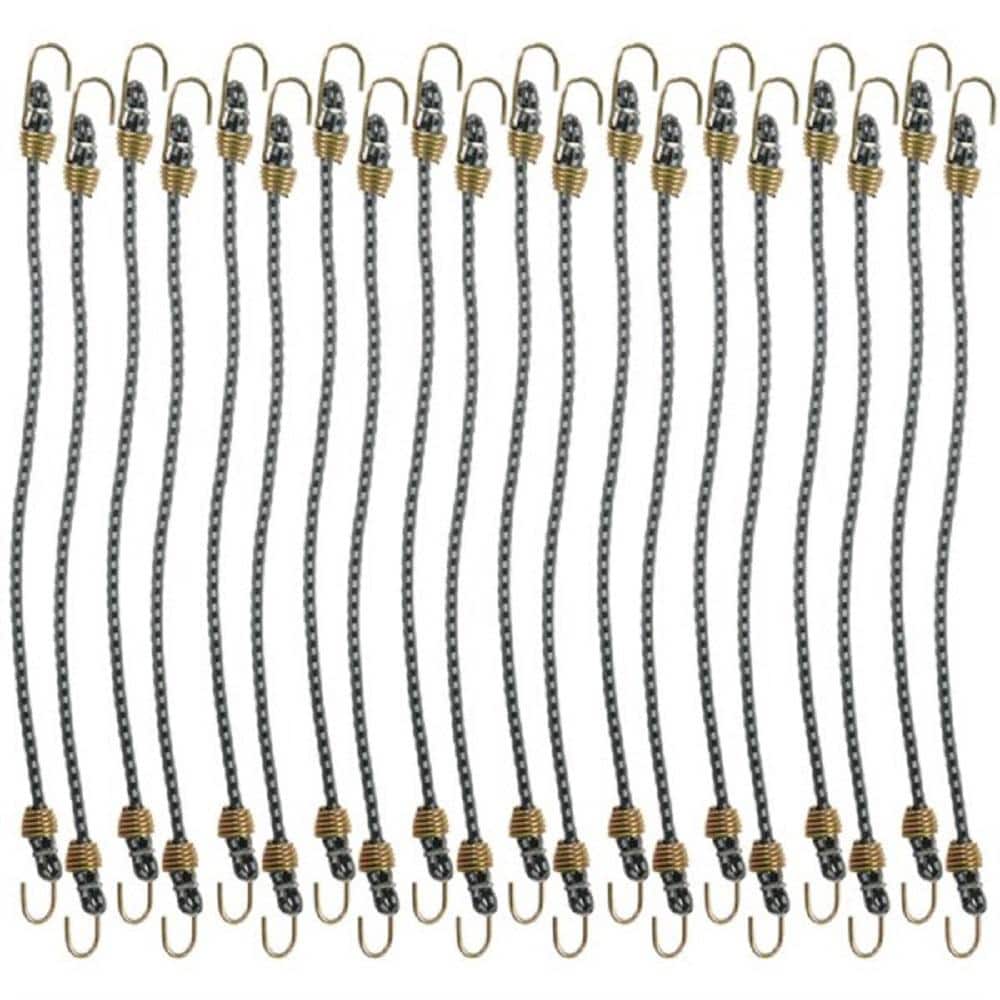 HDX 10 in. Mini Bungee Cord Jar (20 Pieces) (2)