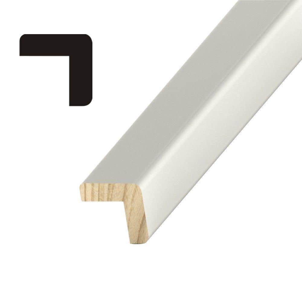 Builder's Choice OP 604 1-1/2 in. x 1-1/2 in. Treated Primed Finger-Jointed Pine Outside Corner Molding (2)