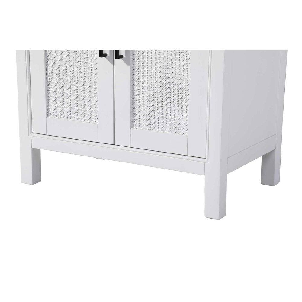 TIMELESS HOME 28 in. W x 18 in. D x 72 in. H White Freestanding Linen Cabinet (2)