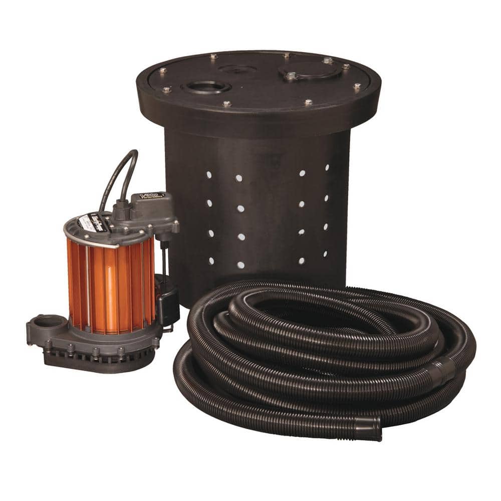Liberty Pumps CSP-Series HP Submersible Crawl Space Sump Pump Kit