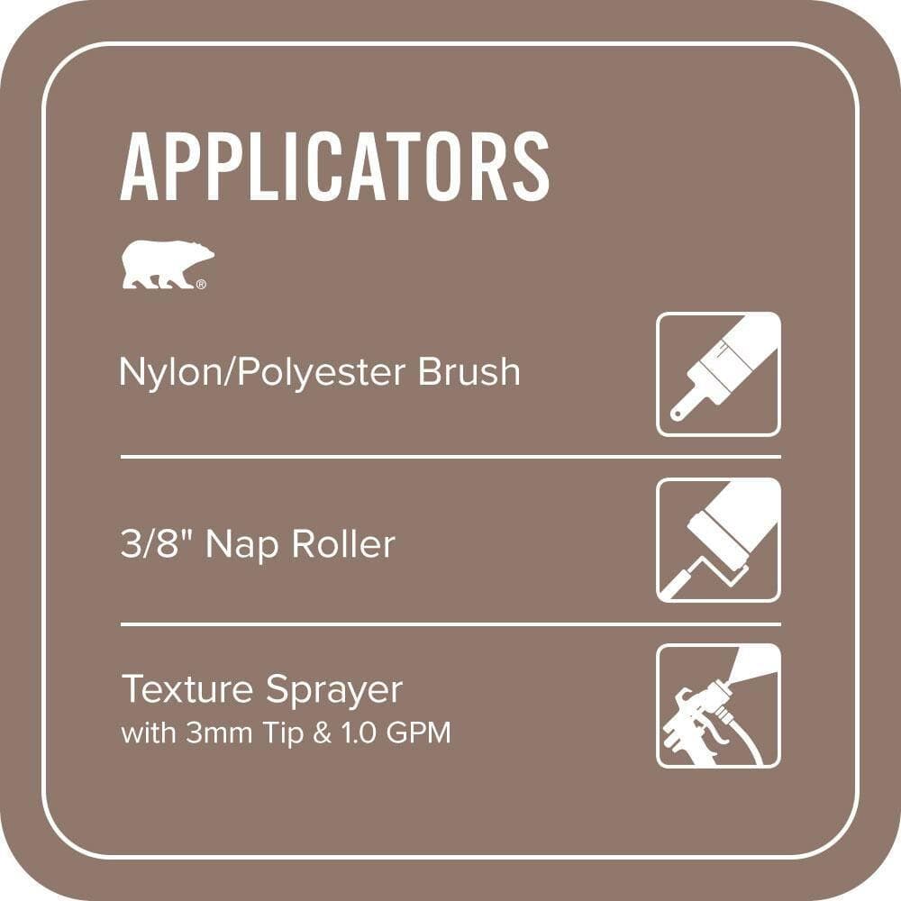BEHR PREMIUM #N170-5 Textured Low-Lustre Enamel Interior/Exterior Porch and Patio Anti-Slip Floor Paint (4)