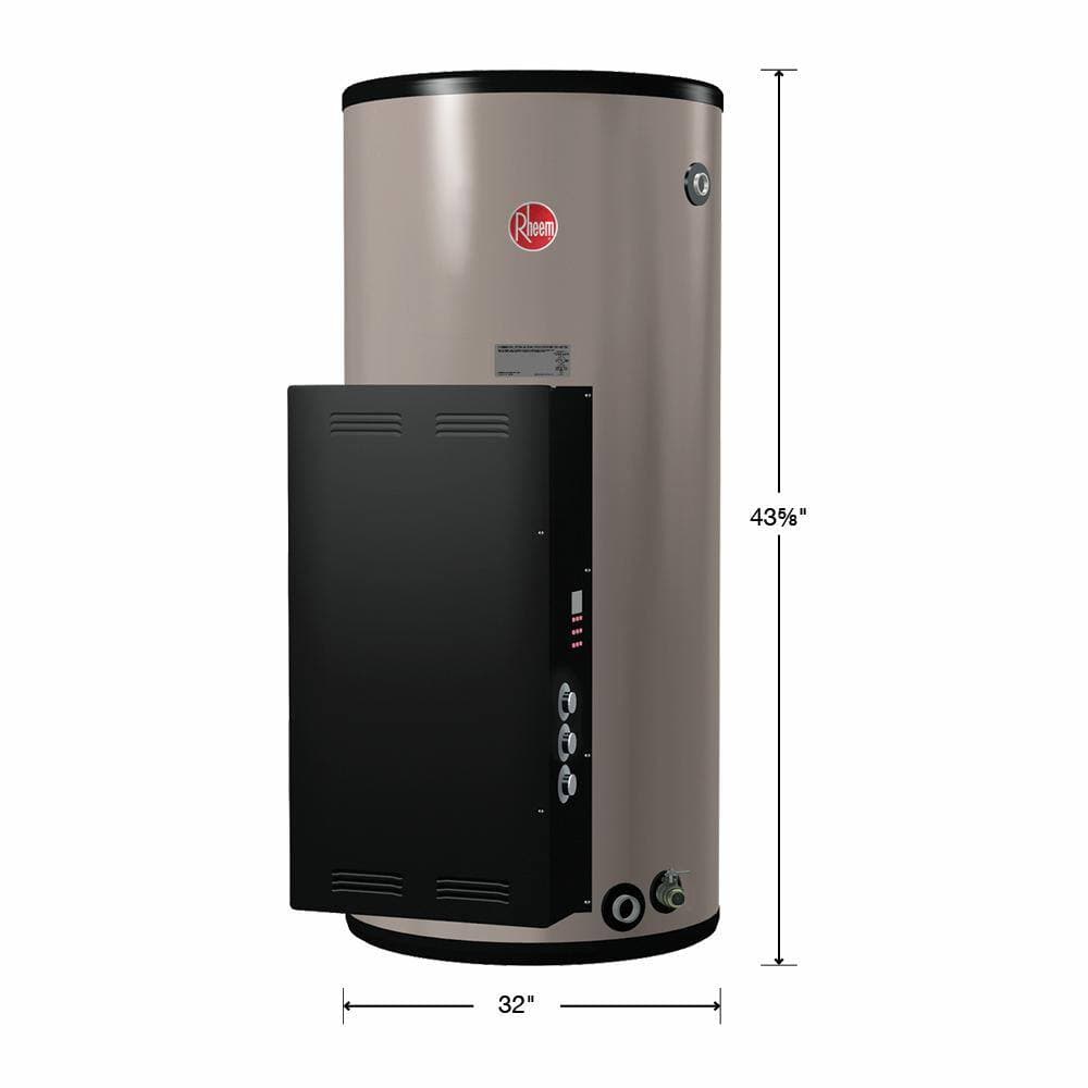 Rheem Heavy Duty 480-Volt kW 3-Phase Electric Immersion Thermostat Commercial Water Heater (2)