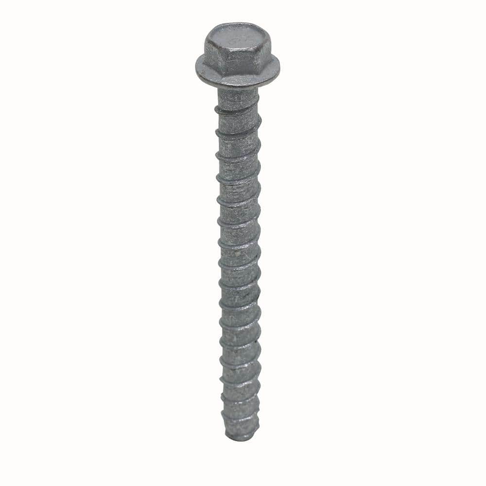 Simpson Strong-Tie Titen HD 1/2 in. x 6 in. Mechanically Galvanized Heavy-Duty Screw Anchor (4)