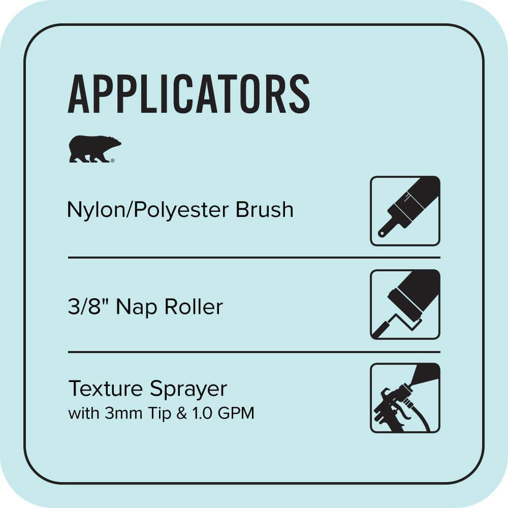 BEHR PREMIUM #P470-1 Textured Low-Lustre Enamel Interior/Exterior Porch and Patio Anti-Slip Floor Paint (4)