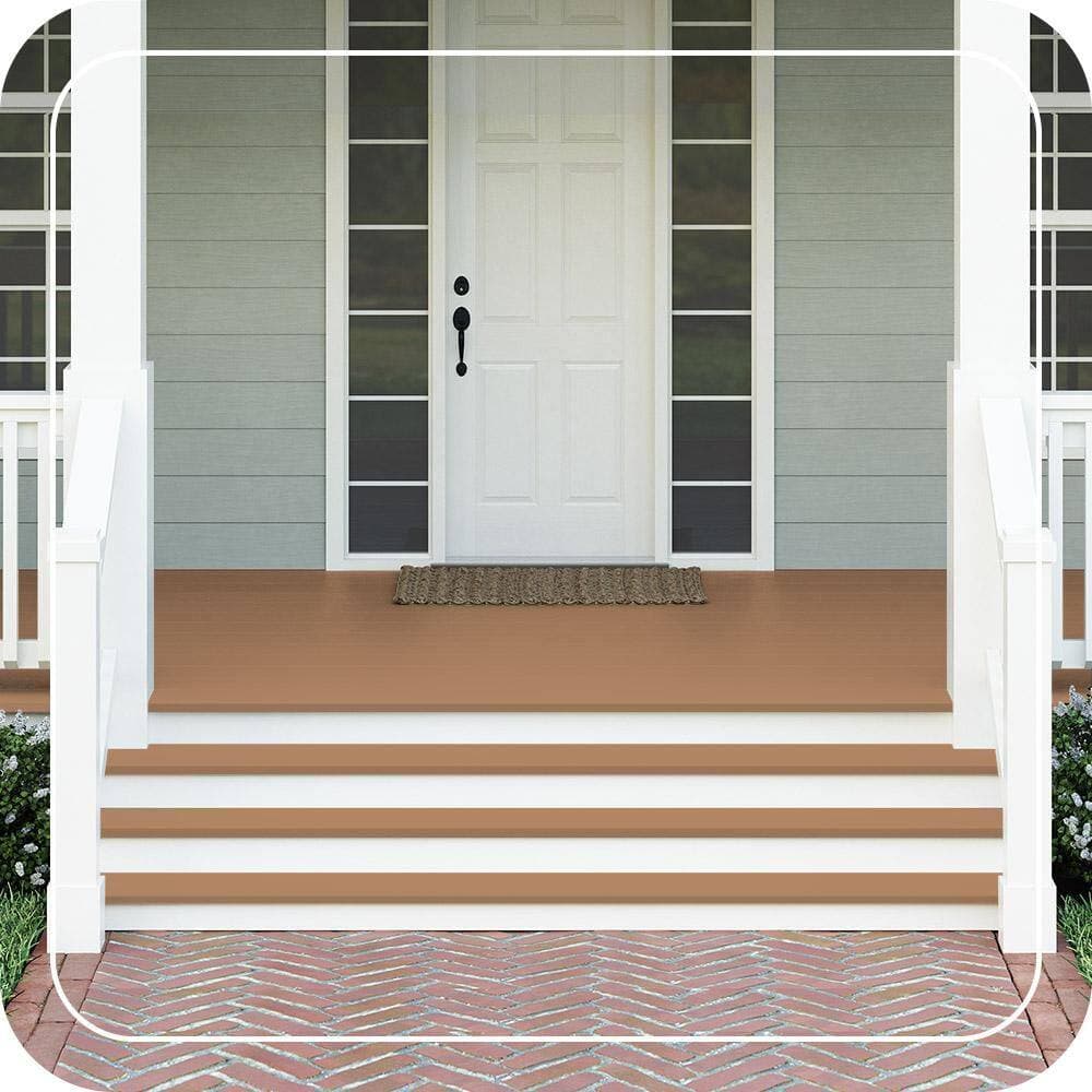 BEHR PREMIUM #SC-158 Textured Low-Lustre Enamel Interior/Exterior Porch and Patio Anti-Slip Floor Paint (2)