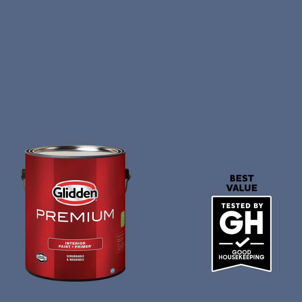 Glidden Premium 1 gal. PPG1165-6 Stained Glass Eggshell Interior Latex Paint