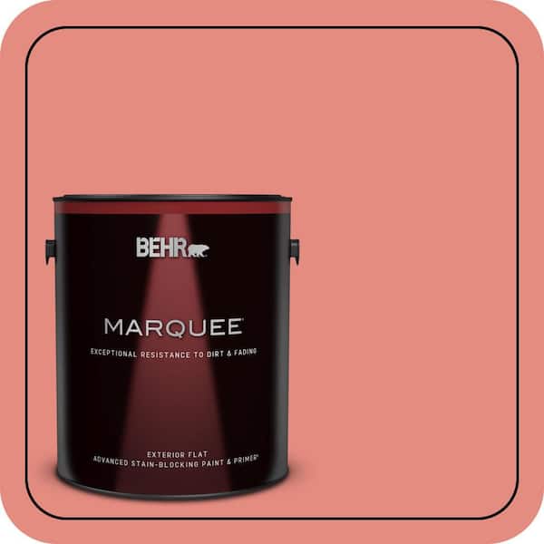 BEHR PREMIUM PLUS #190D-5 Peony Pink Enamel Low Odor & Primer (4)