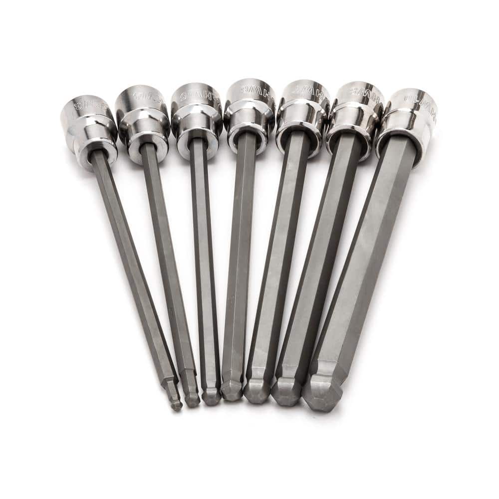 Husky Long Ball End Bit Socket Set Metric (7-Piece) (4)