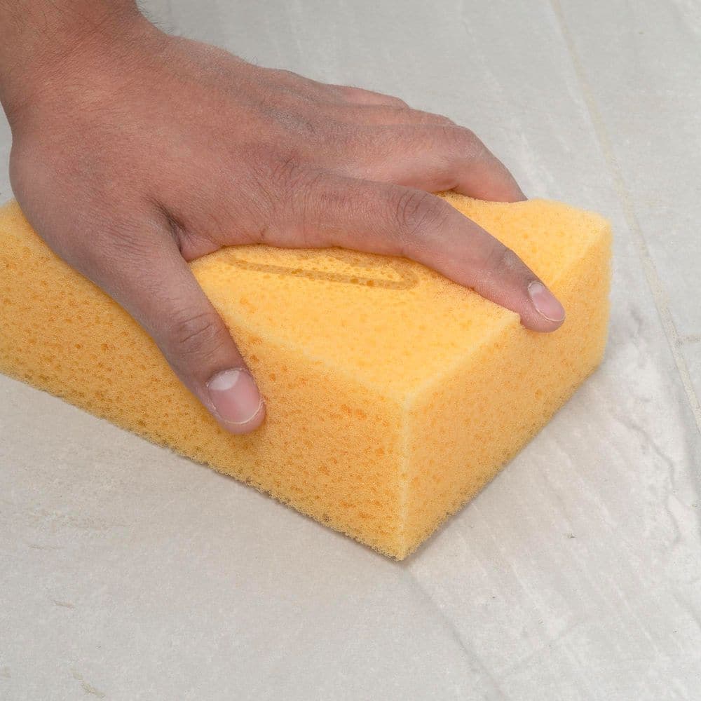 QEP Large Pro Square 6.75 in. W Foam Floor and Wall Tile Grouting Sponge (4)