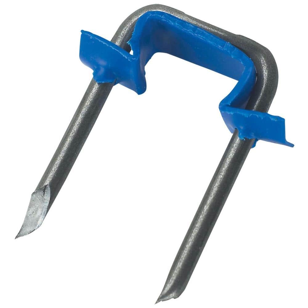 Gardner Bender 1/2 in. Insulated Metal Staple (25-Pack) (1)