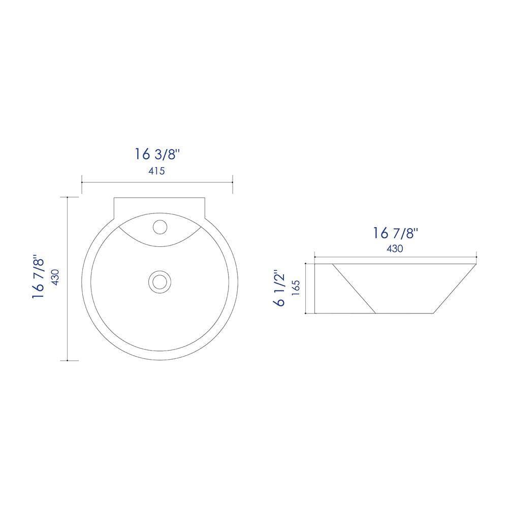 ALFI BRAND 16.38 in. Wall Mount Sink Basin in White (2)