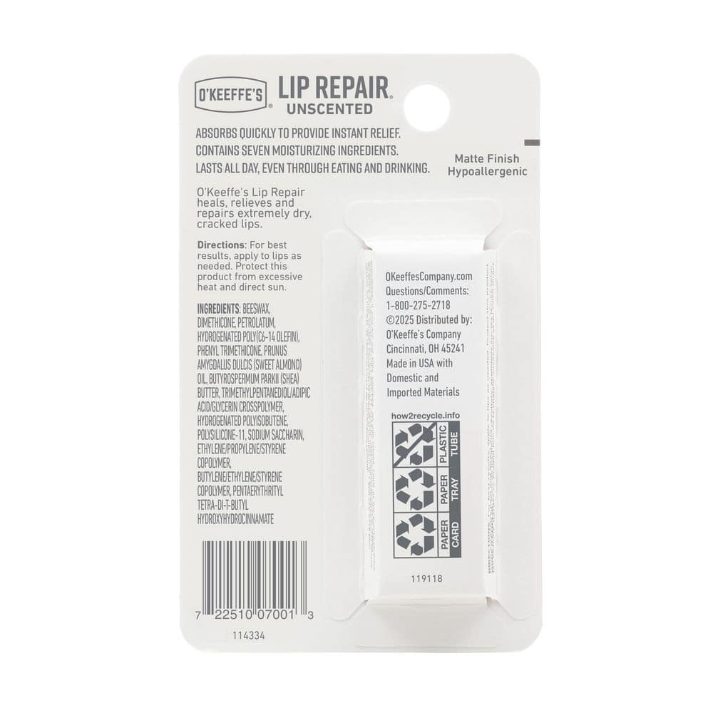 O'Keeffe's .15oz. Lip Repair Stick (6-Pack) (3)