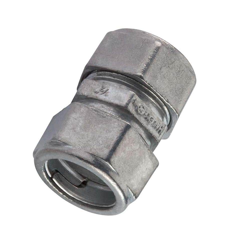 Halex 3/4 in. Electrical Metallic Tube (EMT) Compression Coupling (5-Pack) (3)