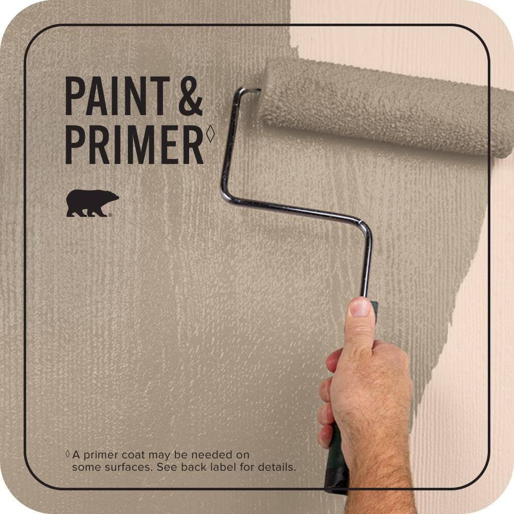 BEHR PREMIUM PLUS 1 qt. #MQ2-47 Midtown Satin Enamel Exterior Paint & Primer (3)