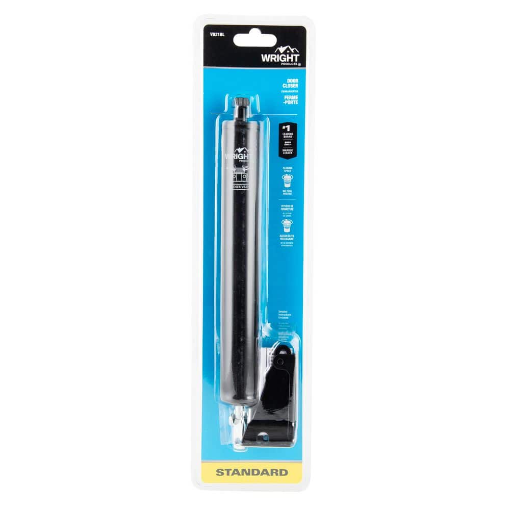 Wright Products Pneumatic Closer w/ TS, Standard Duty, Black (2)