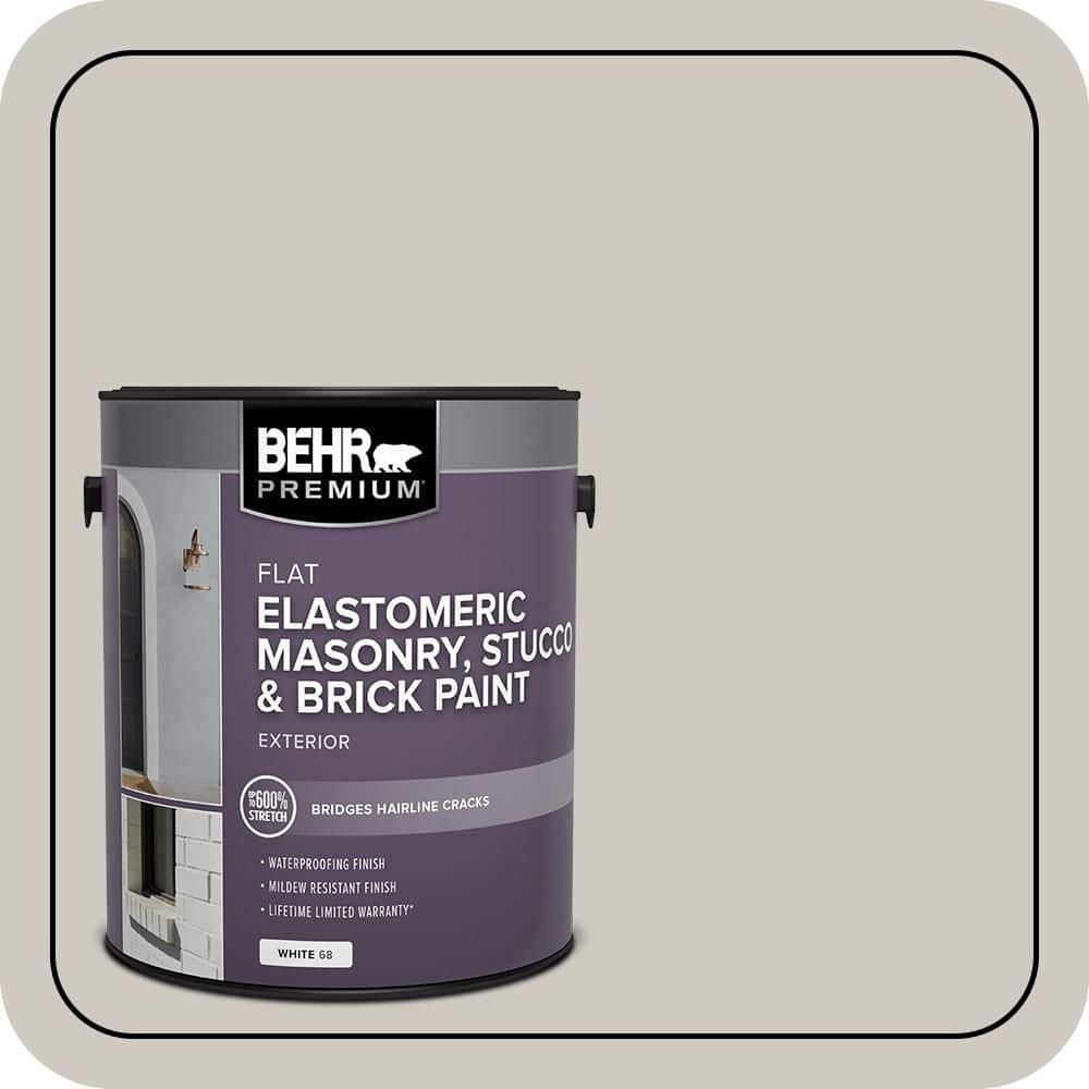 BEHR PREMIUM 1 gal. #MS-83 Agate Elastomeric Masonry, Stucco and Brick Exterior Paint