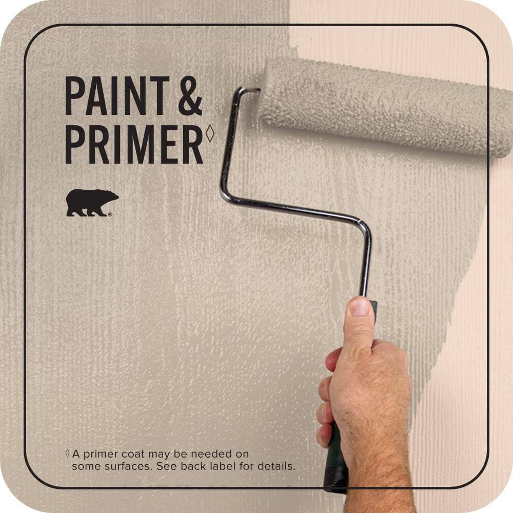 BEHR PREMIUM PLUS 5 gal. #700C-3 Pecan Sandie Satin Enamel Exterior Paint & Primer (3)