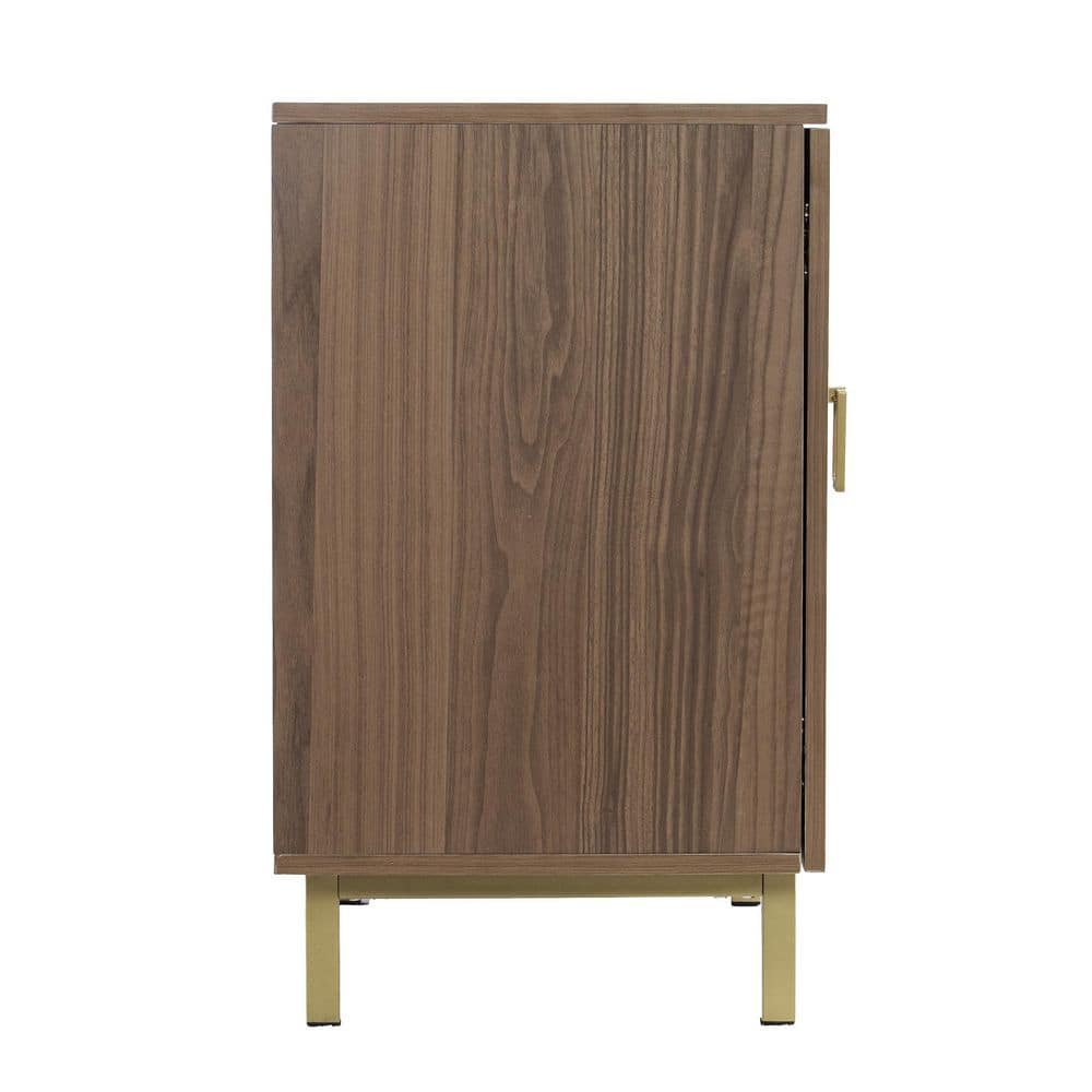 SEI FURNITURE Yorkville 54 in. Freestanding Wooden Electric Color Changing Fireplace TV Stand in Natural (2)