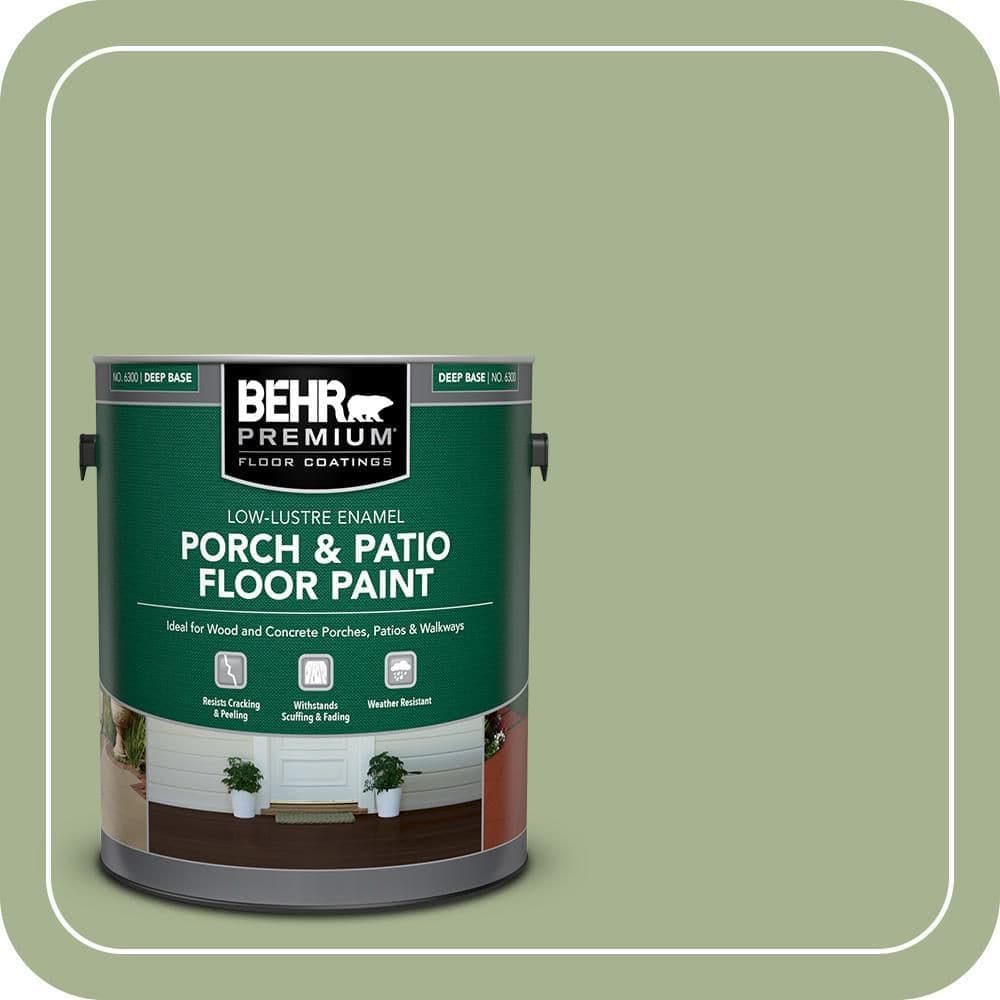 BEHR PREMIUM #PPU11-06 Textured Low-Lustre Enamel Interior/Exterior Porch and Patio Anti-Slip Floor Paint (1)