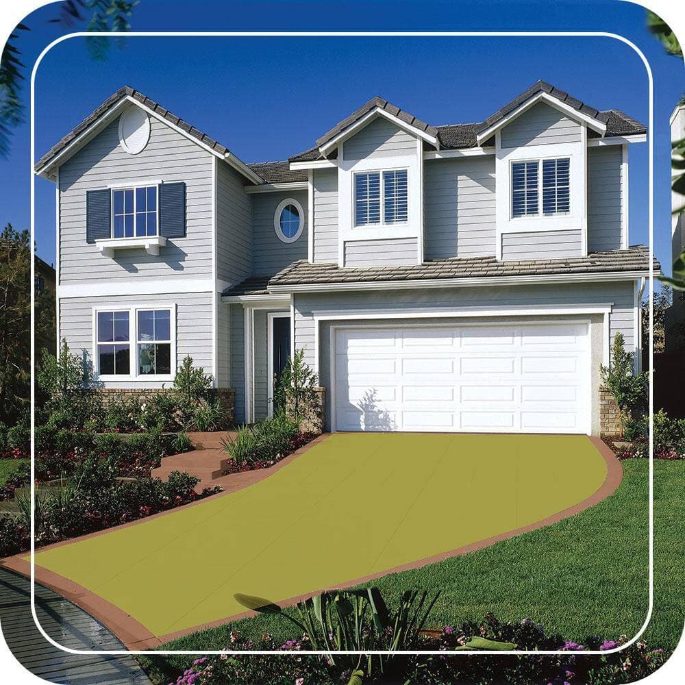 BEHR PREMIUM 1 gal. #P350-6 Laser Self-Priming 1-Part Epoxy Satin Interior/Exterior Concrete and Garage Floor Paint (3)