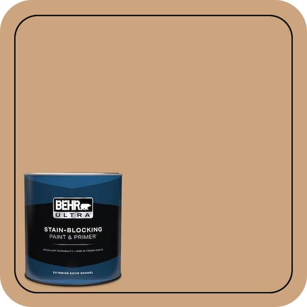 BEHR ULTRA 1 qt. #QE-21 Albuquerque Satin Enamel Exterior Paint & Primer (2)