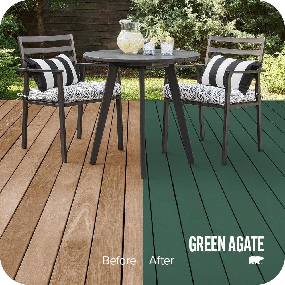 BEHR DECKplus #M430-7 Color Waterproofing Exterior Wood Stain (2)