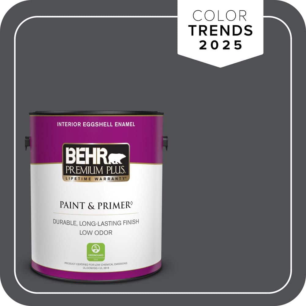 BEHR PREMIUM PLUS #PPU18-01 Cracked Pepper Enamel & Primer (1)