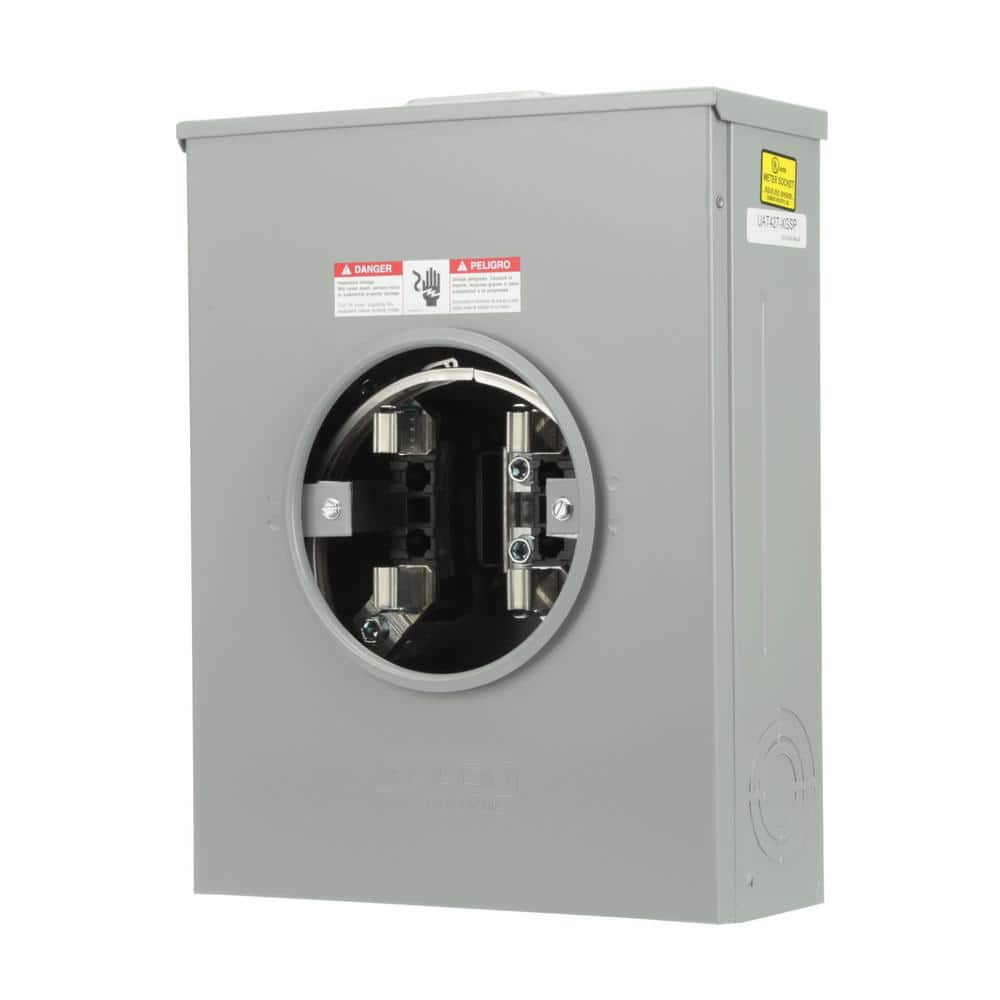 Siemens 200 Amp 4-Jaw No Bypass Ring Overhead/Underground Fed Meter Socket (3)