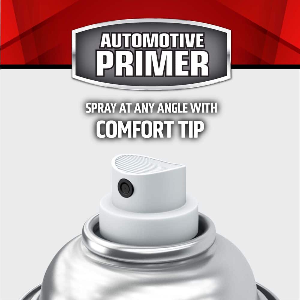 Rust-Oleum Automotive 12 oz. Flat Light Gray Primer Sealer Spray (6-Pack) (2)