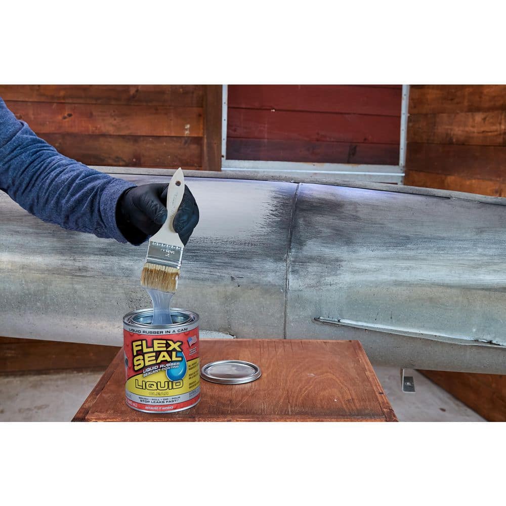 FLEX SEAL FAMILY OF PRODUCTS Flex Seal Liquid Clear 1 qt. Liquid Rubber Sealant Coating (3-Pack) (2)