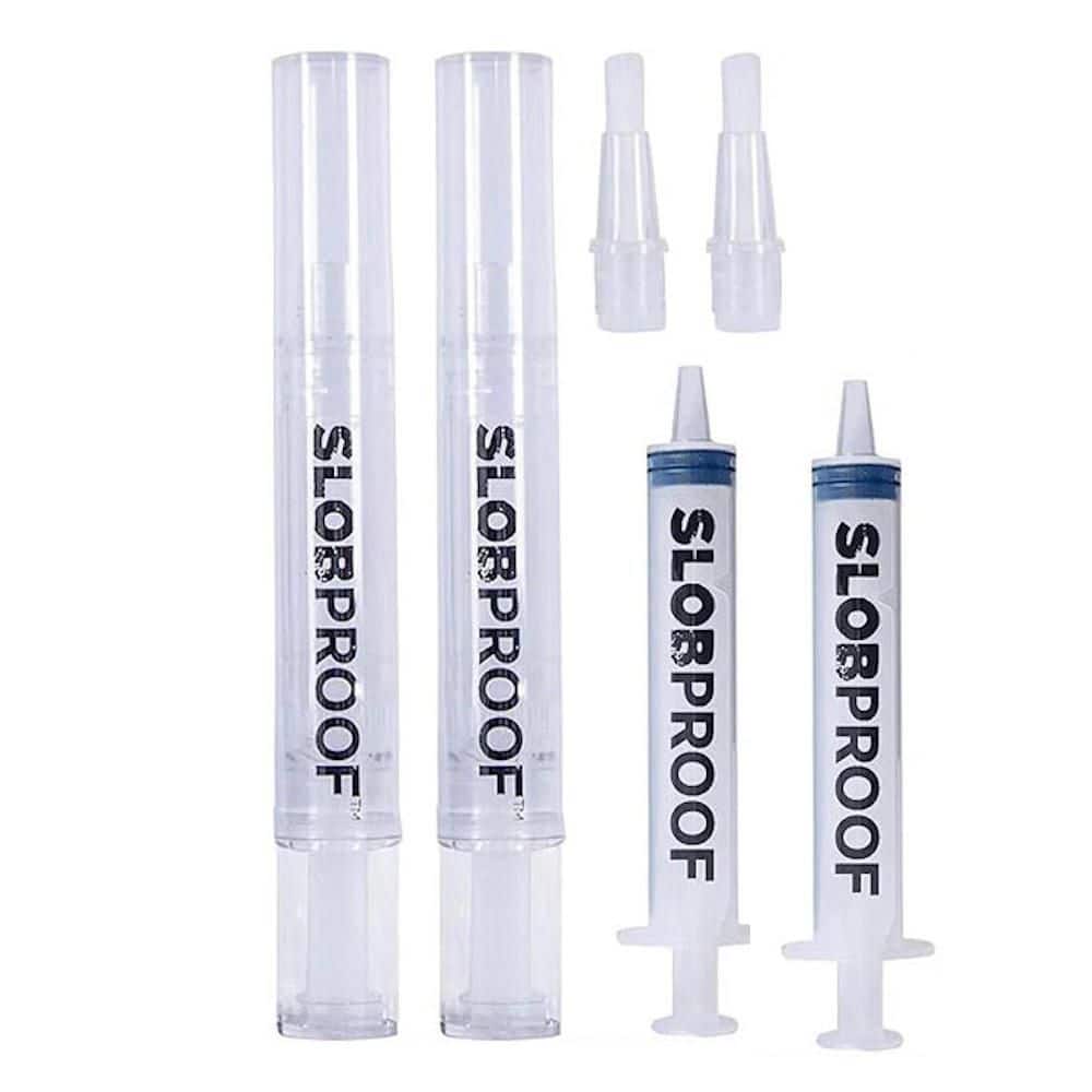 Slobproof Refillable Touch-Up, Nylon Brush Tip, Multi-Colored, Acrylic Paint Pen (2-Pack)