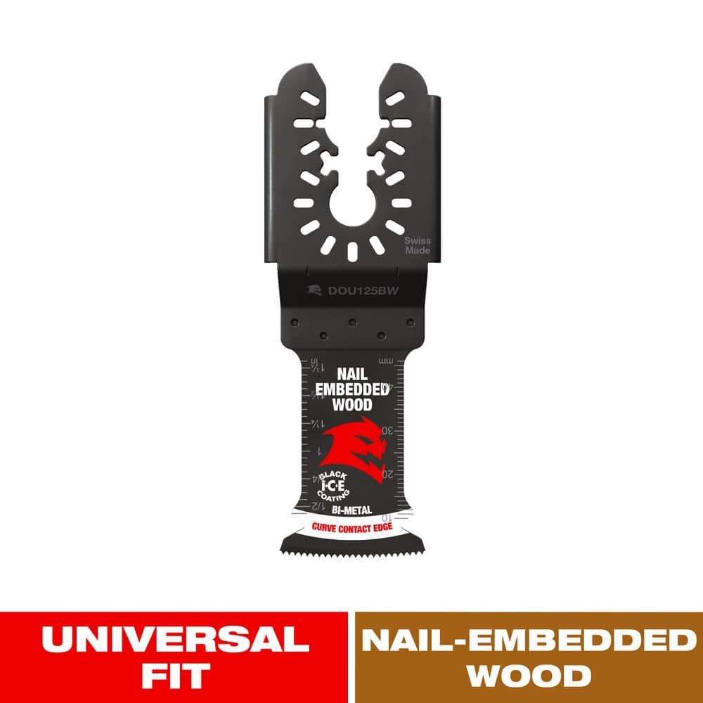 DIABLO 1-1/4 in. Demo Demon Universal Fit Oscillating Tool Blades for Nail-Embedded Wood