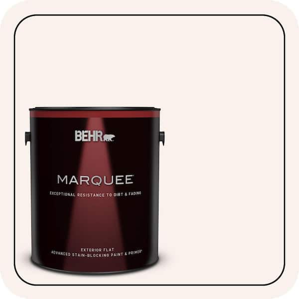 BEHR MARQUEE 1 gal. #RD-W09 Shea Flat Exterior Paint & Primer (2)