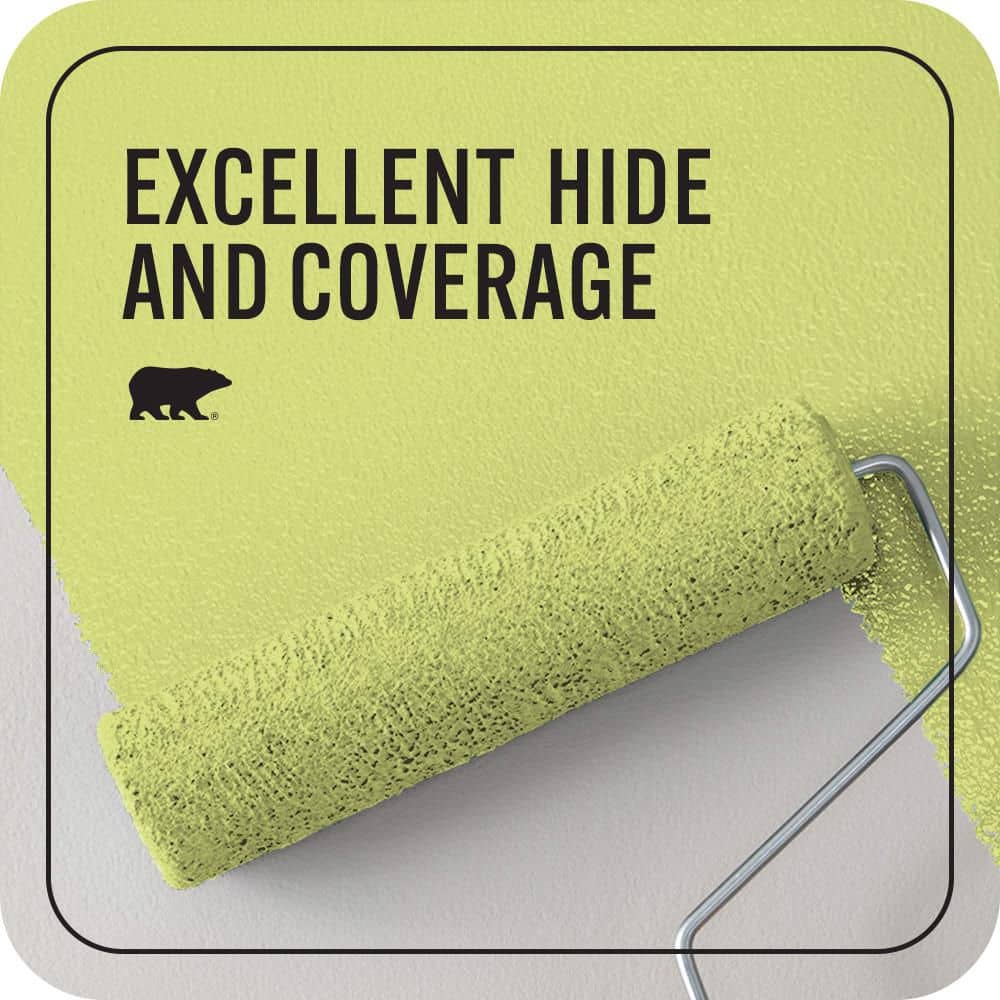 BEHR PREMIUM PLUS #410B-4 Carolina Parakeet Enamel & Primer Color Sample (4)