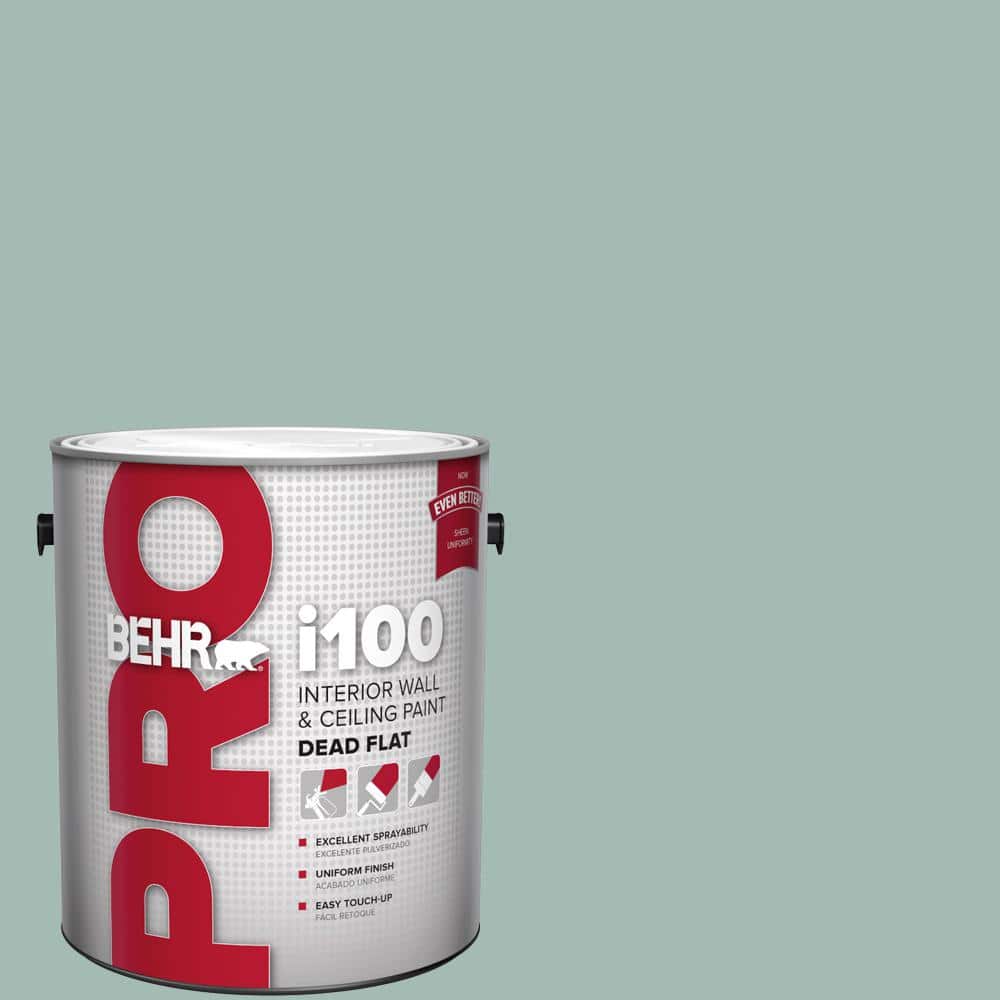 BEHR PRO 1 gal. #S430-3 Garden Twilight Dead Flat Interior Paint