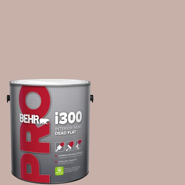 BEHR PRO 1 gal. #N160-3 Vintage Charm Dead Flat Interior Paint (2)