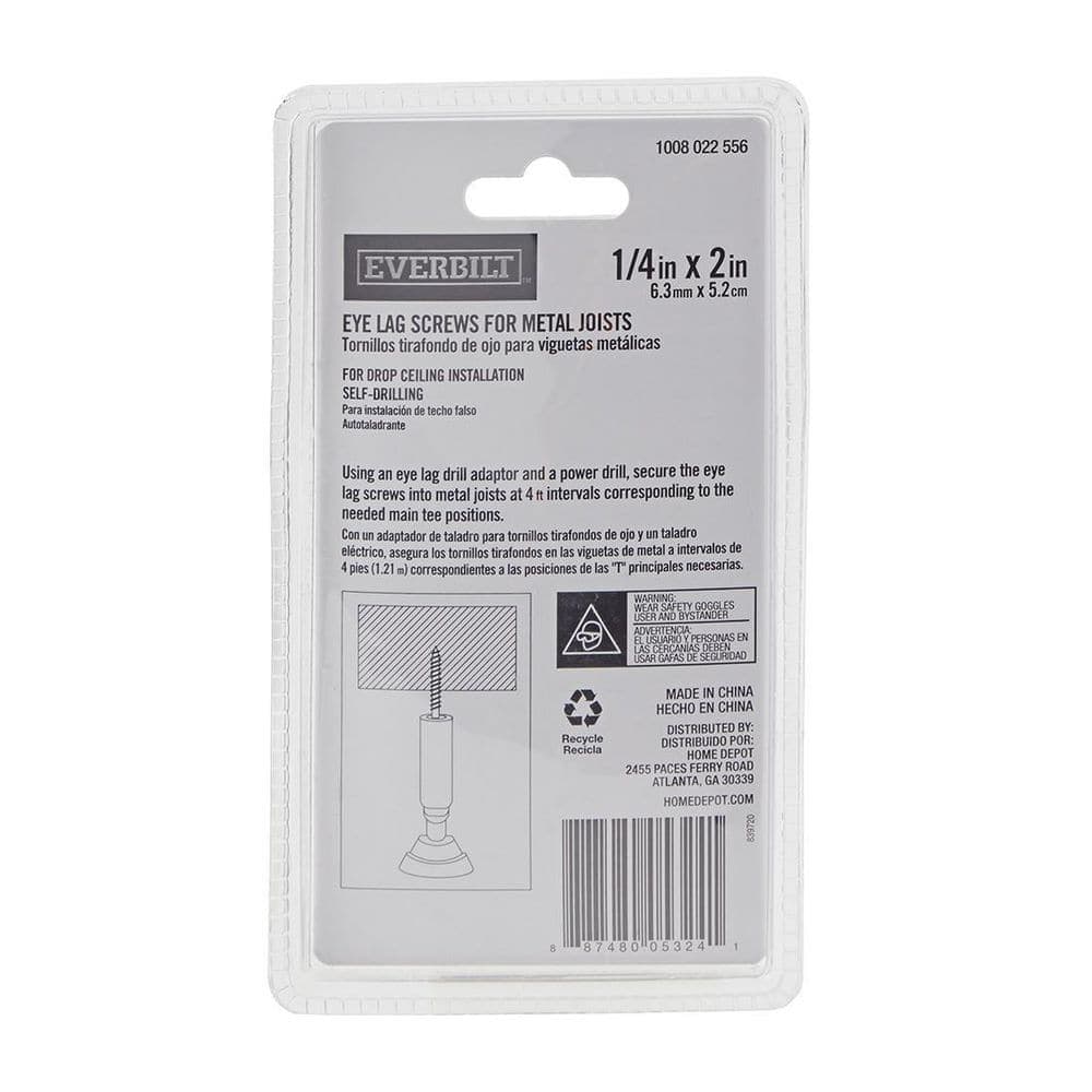 Everbilt 2 in. Self Tap Metal Lag Screws (50-Pack) (3)