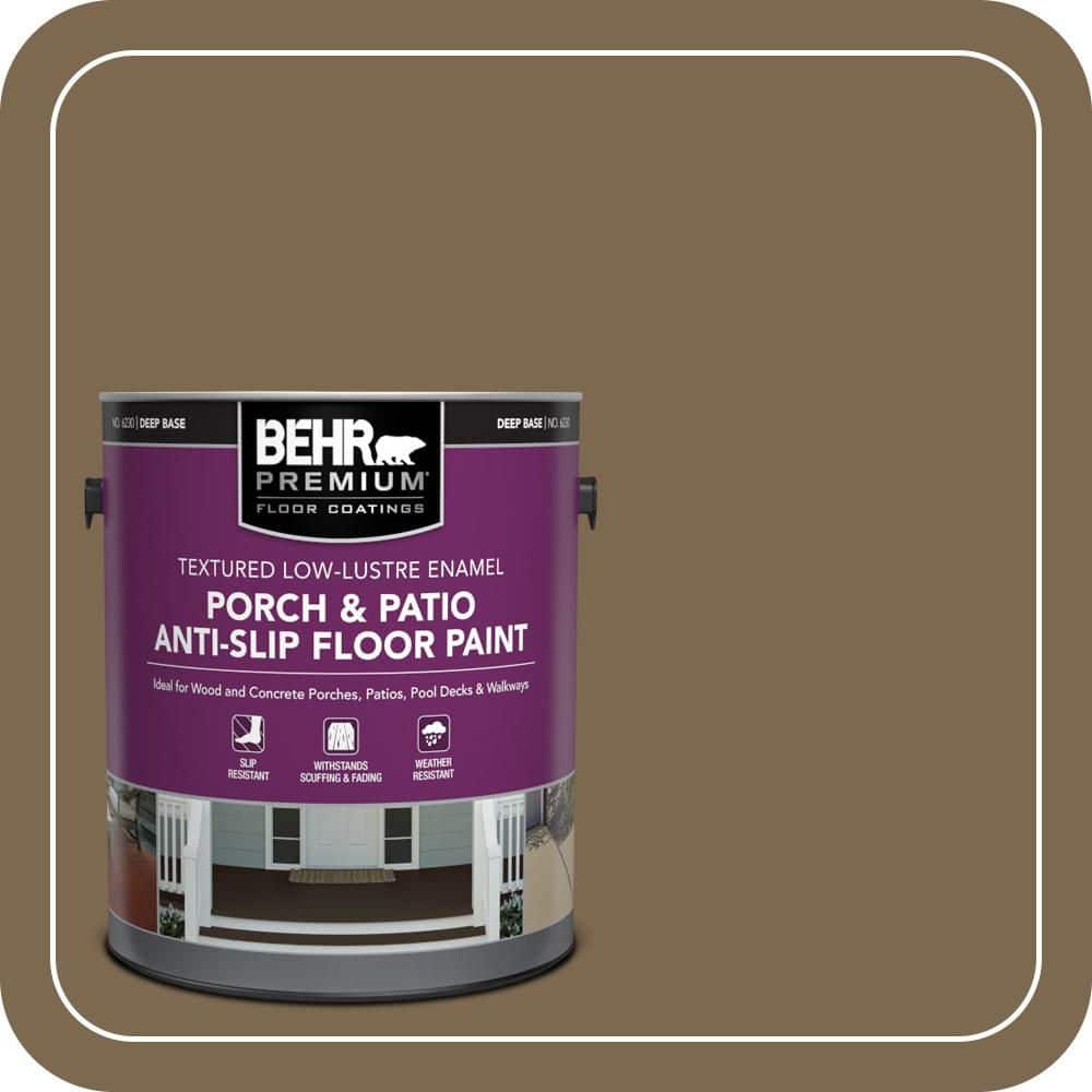BEHR PREMIUM #N300-7 Textured Low-Lustre Enamel Interior/Exterior Porch and Patio Anti-Slip Floor Paint (1)
