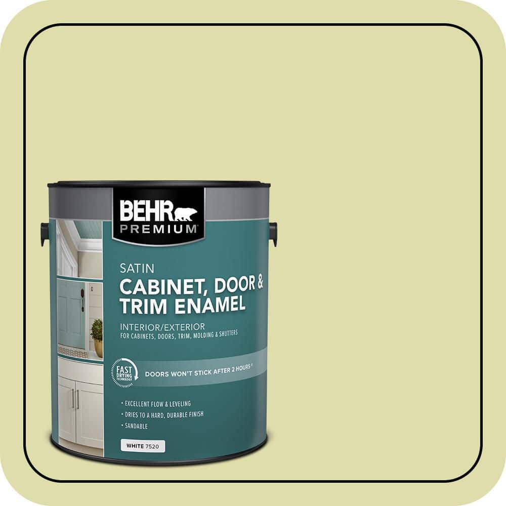 BEHR PREMIUM 1 gal. #P360-3 Tonic Satin Enamel Interior/Exterior Cabinet, Door & Trim Paint