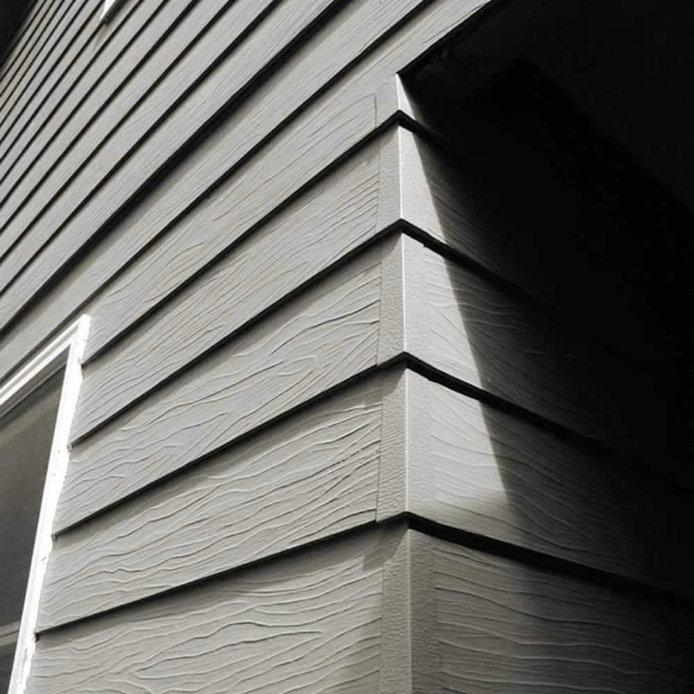 Gibraltar Building Products 7.5 in. Tall x 1.75 in. Woodgrain Aluminum Primed XL Siding Corner Moulding (3)