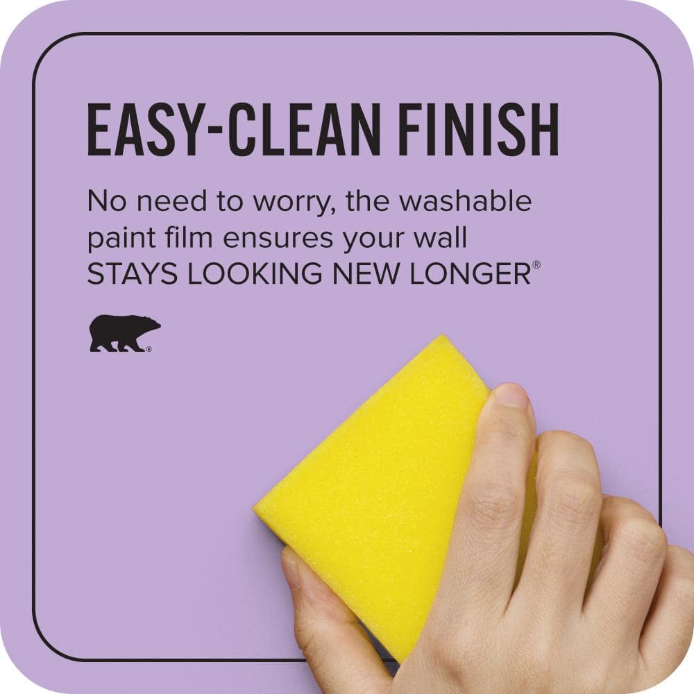 BEHR ULTRA 1 gal. #MQ4-59 Purple Gladiola Extra Durable Eggshell Enamel Interior Paint & Primer (4)
