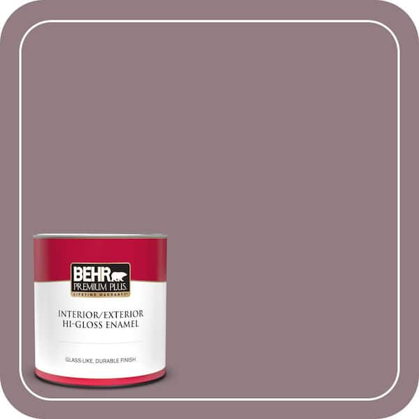 BEHR PREMIUM PLUS #100F-5 Gypsy Magic Enamel Low Odor & Primer (3)