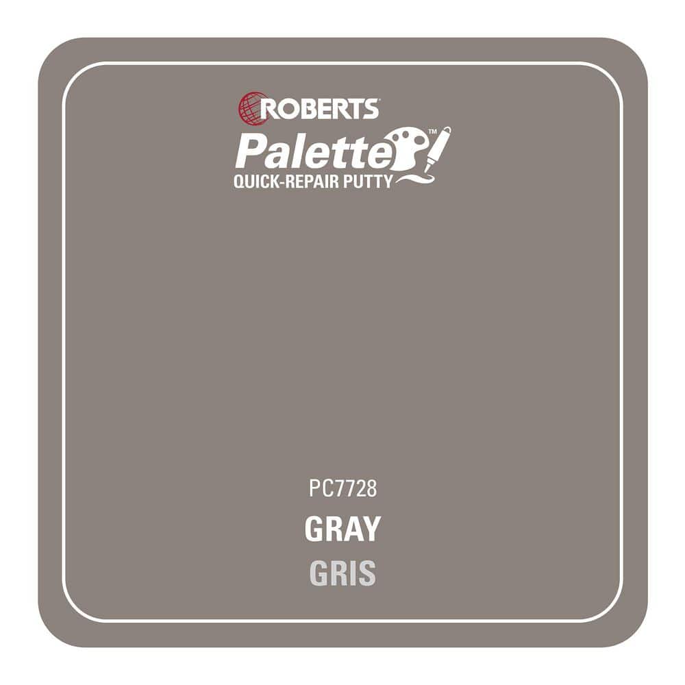 ROBERTS Palette Quick-Repair Putty 3 oz. Gray for Wood, Laminate, and Vinyl Flooring (3)