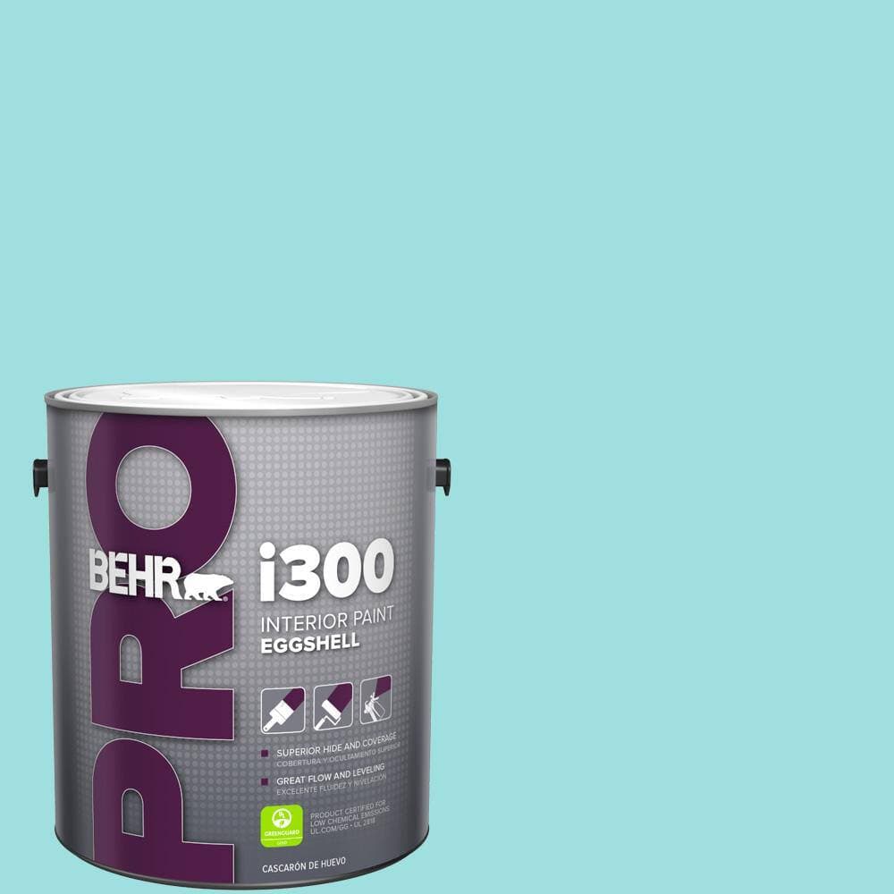 BEHR PRO 1 gal. #P460-2 Tropical Waterfall Eggshell Interior Paint (1)