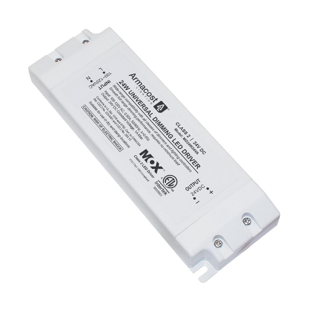 Armacost Lighting 24-Watt Universal Dimming LED Transformer Driver, 24-Volt DC (2)