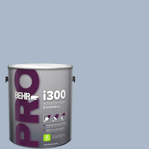 BEHR PRO 1 gal. #HDC-SP14-10 Blue Tribute Eggshell Interior Paint (2)
